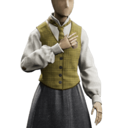 tattersall vest school uniform hufflepuff femalegear hogwarts legacy wiki guide 250px