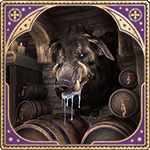 mounted hog's head 150px lore hogwarts legacy wiki guide