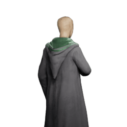 classical trimmed school robe slytherin femalegear hogwarts legacy wiki guide 250px