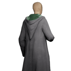 cuffed school robe slytherin malegear hogwarts legacy wiki guide 250px