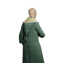 elegant emerald robe femalegear hogwarts legacy wiki guide 250px