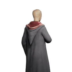 golden trimmed school robe gryffindor femalegear hogwarts legacy wiki guide 250px