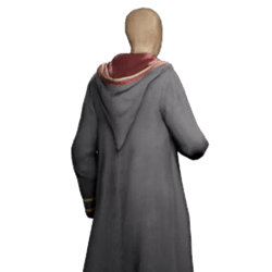 golden trimmed school robe gryffindor malegear hogwarts legacy wiki guide 250px