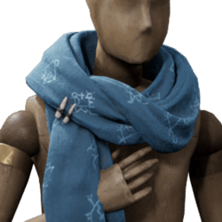 loosened cobalt runic scarf malegear hogwarts legacy wiki guide 250px