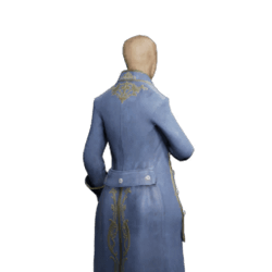 noble azure overcoat femalegear hogwarts legacy wiki guide 250px