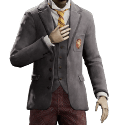professional blazer uniform gryffindor malegear hogwarts legacy wiki guide 250px