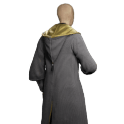 refined school cloak hufflepuff malegear hogwarts legacy wiki guide 250px