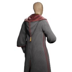 stylish school cloak gryffindor malegear hogwarts legacy wiki guide 250px