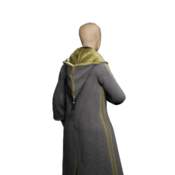 stylish school cloak hufflepuff femalegear hogwarts legacy wiki guide 250px