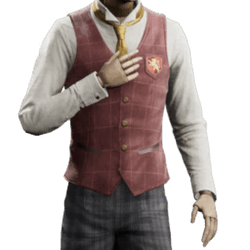stylish vest school uniform gryffindor malegear hogwarts legacy wiki guide 250px