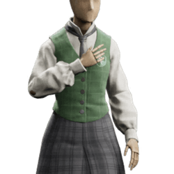 stylish vest school uniform slytherin femalegear hogwarts legacy wiki guide 250px