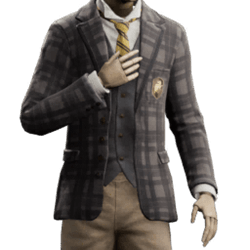tartan classic school uniform hufflepuff malegear hogwarts legacy wiki guide 250px