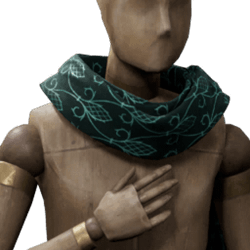 teal palmette scarf malegear hogwarts legacy wiki guide 250px