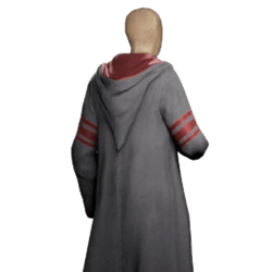 trimmed school robe gryffindor malegear hogwarts legacy wiki guide 250px