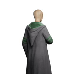 trimmed school robe slytherin femalegear hogwarts legacy wiki guide 250px
